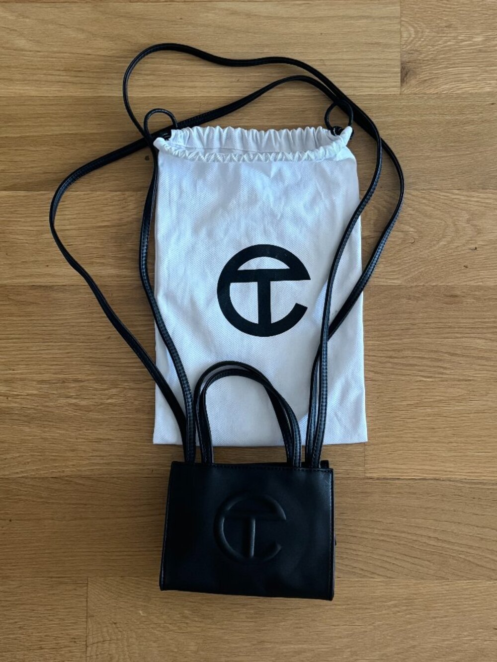 telfar small shopping bag